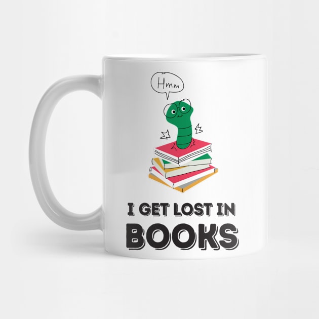 I get lost in books by cacostadesign